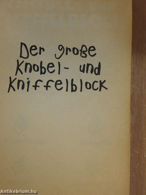 Der große Knobel- und Kniffelblock