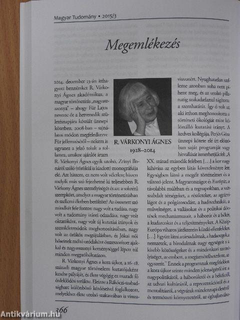 Magyar Tudomány 2015/3.