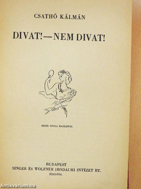 Divat! - Nem divat!