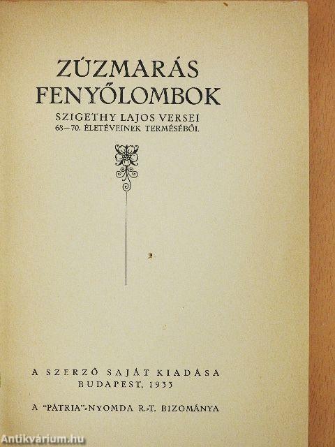 Zúzmarás fenyőlombok