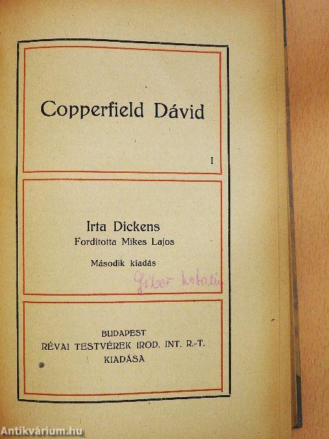 Copperfield Dávid I-III.
