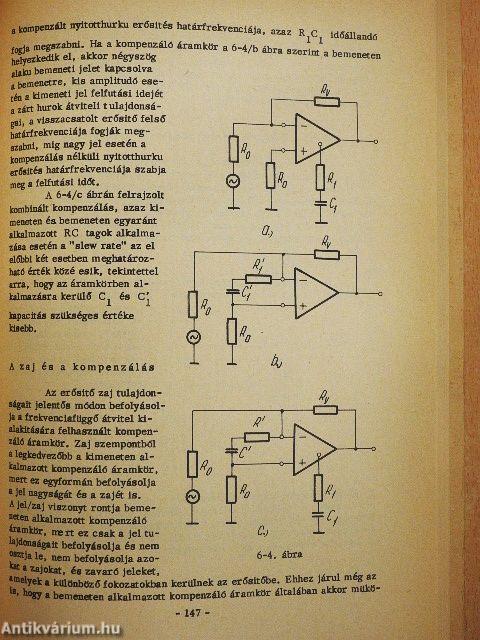 Műveleti erősítők és alkalmazásai