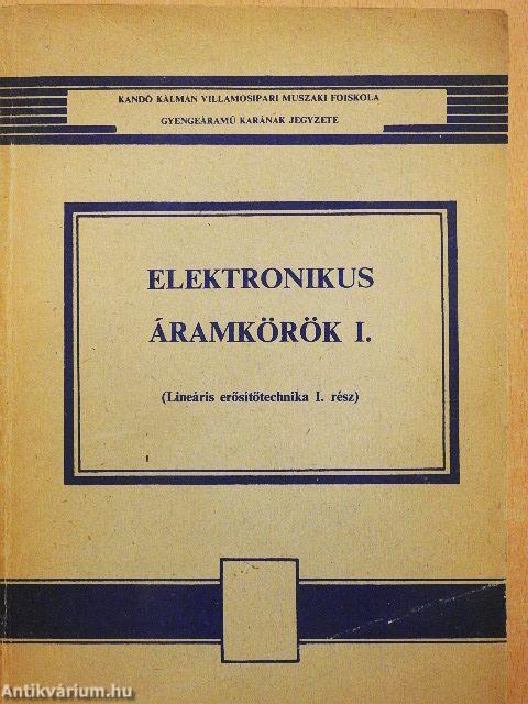 Elektronikus áramkörök I.