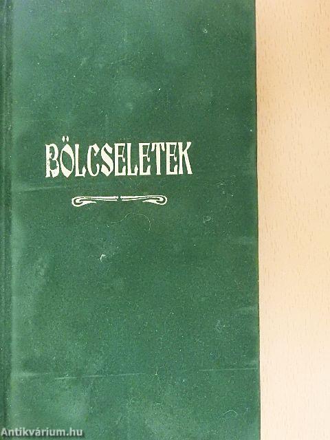 Bölcseletek