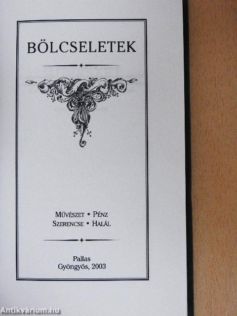 Bölcseletek