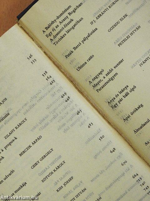 Magyar elbeszélők I-II.