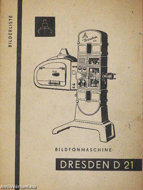 Bildtonmaschine Dresden D 21