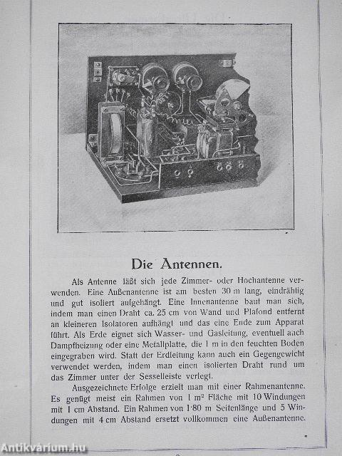 Der Bau und die Bedienung eines Ultradynempfängers