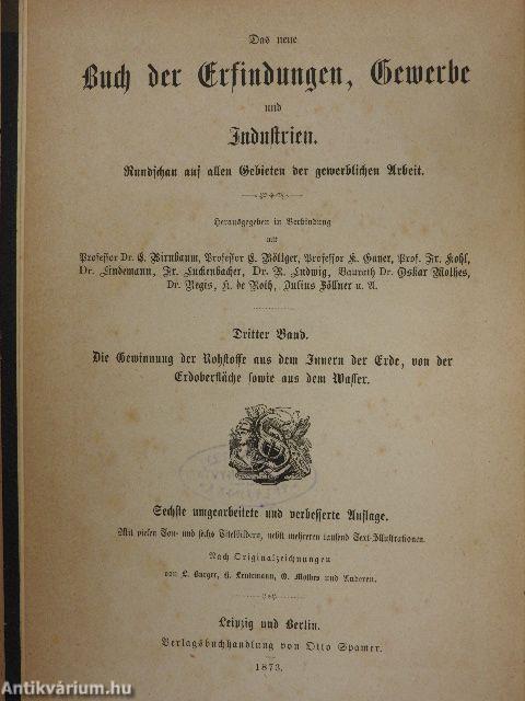 Die Gewinnung der Rohstoffe (gótbetűs)