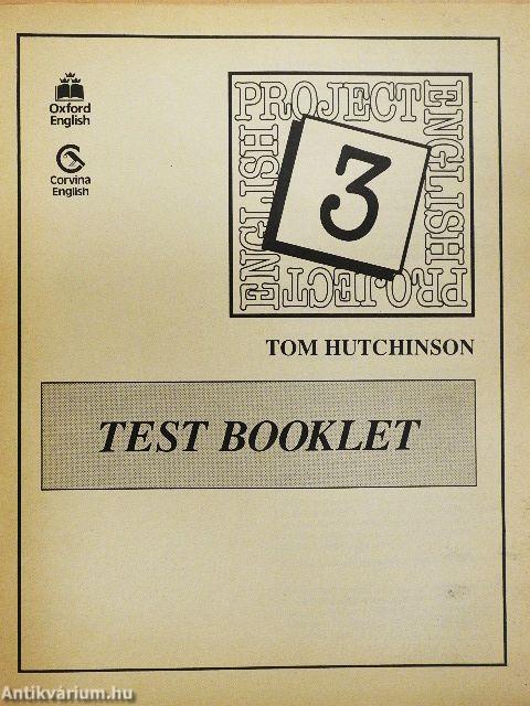Project English 3. - Test Booklet
