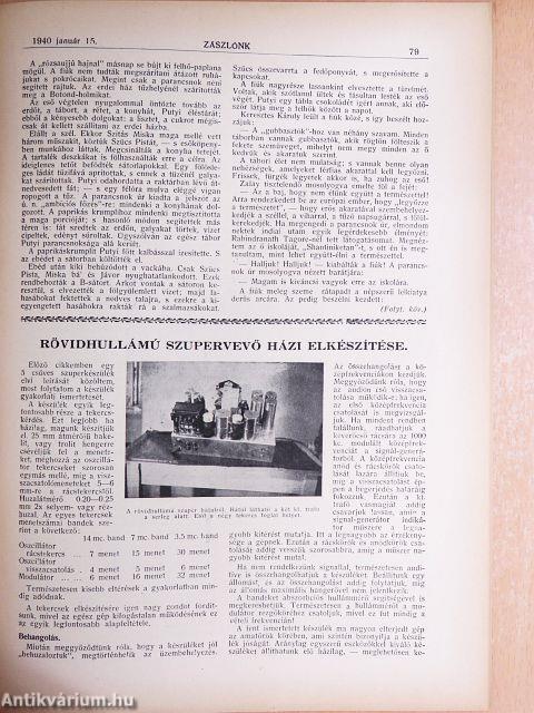 Zászlónk 1940. január