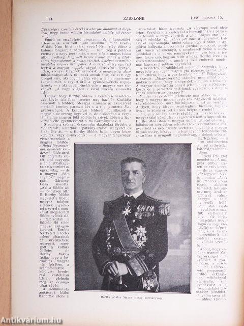 Zászlónk 1940. március