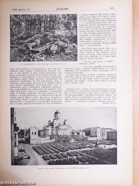 Zászlónk 1940. március