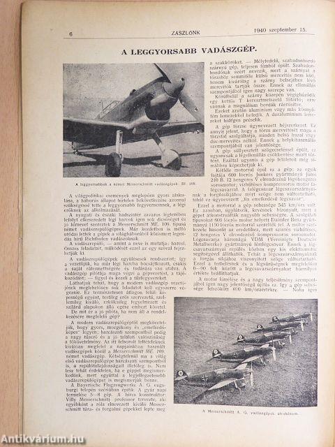 Zászlónk 1940. szeptember