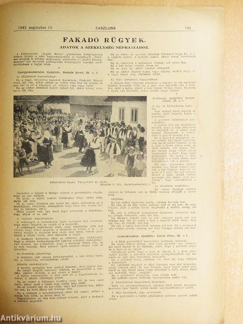 Zászlónk 1942. augusztus