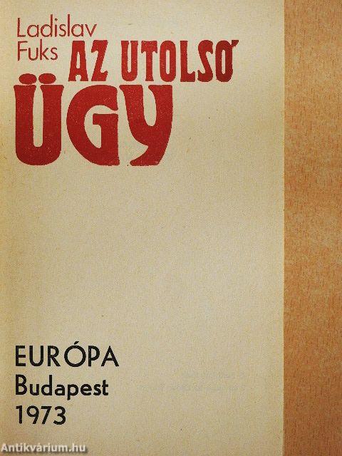 Az utolsó ügy