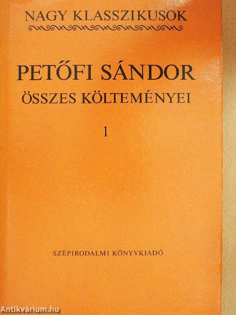 Petőfi Sándor összes költeményei 1-2.