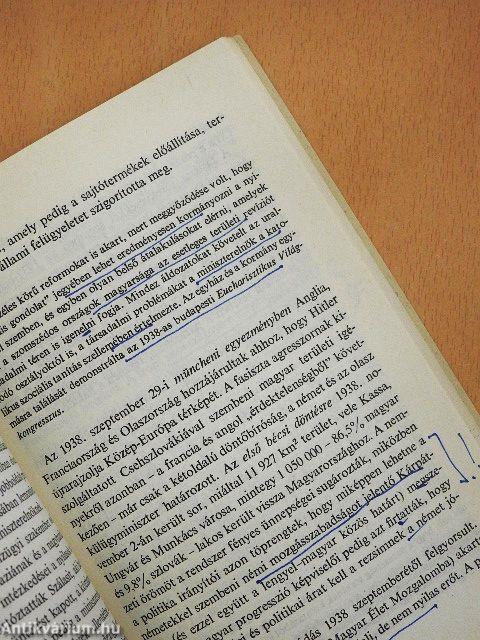 Magyarország története 1919 őszétől a II. világháború végéig