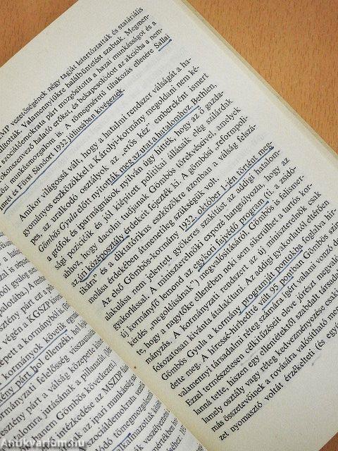 Magyarország története 1919 őszétől a II. világháború végéig