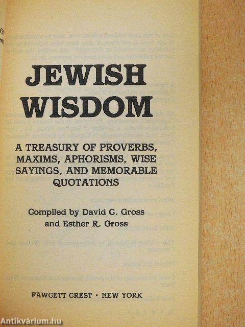 Jewish Wisdom