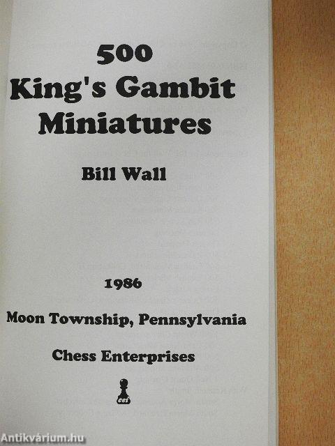 500 King's Gambit Miniatures
