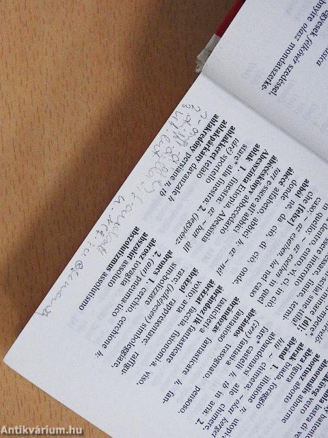 Magyar-olasz szótár