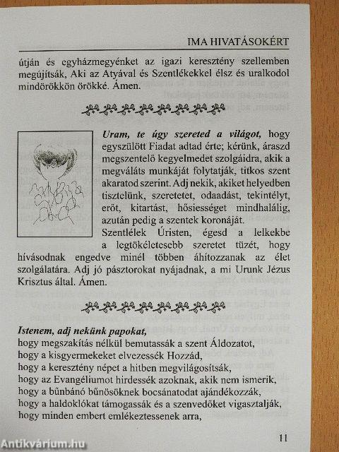 Imádkozzunk hivatásokért!