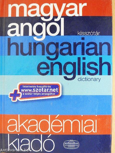 Magyar-angol kisszótár