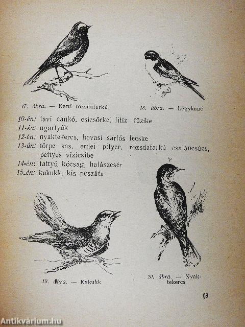 A természet kalendáriuma 1957