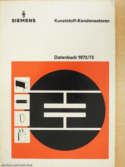 Kunststoff-Kondensatoren April 1972