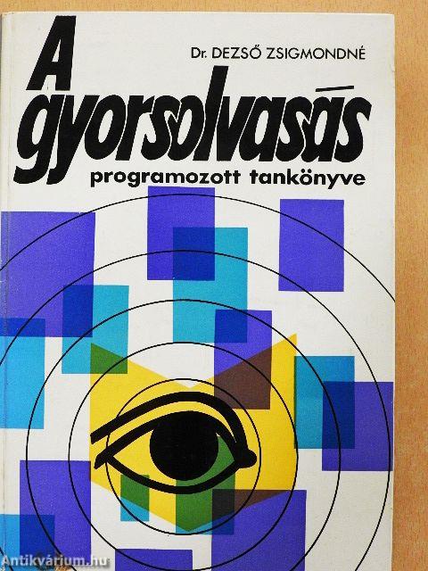 A gyorsolvasás programozott tankönyve