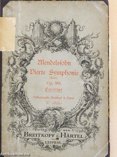 Symphonie No. 4. für Orchester, Op. 90.