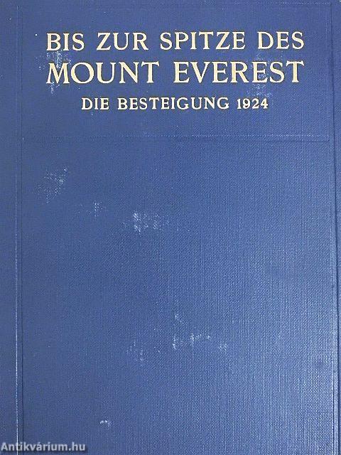 Bis zur Spitze des Mount Everest