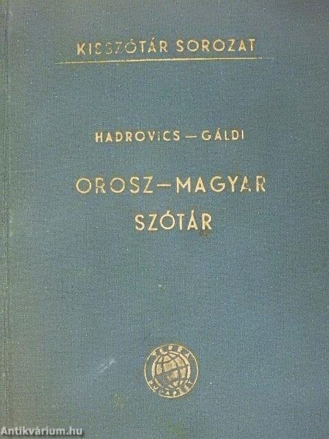 Orosz-magyar szótár