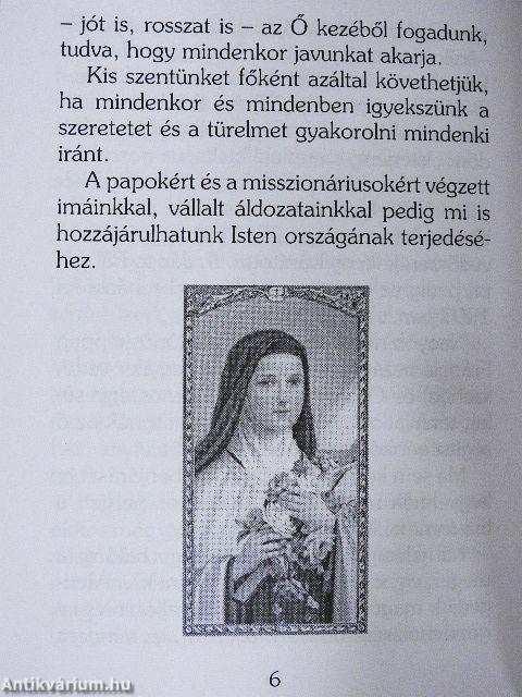 Kis Szent Teréz imafüzet