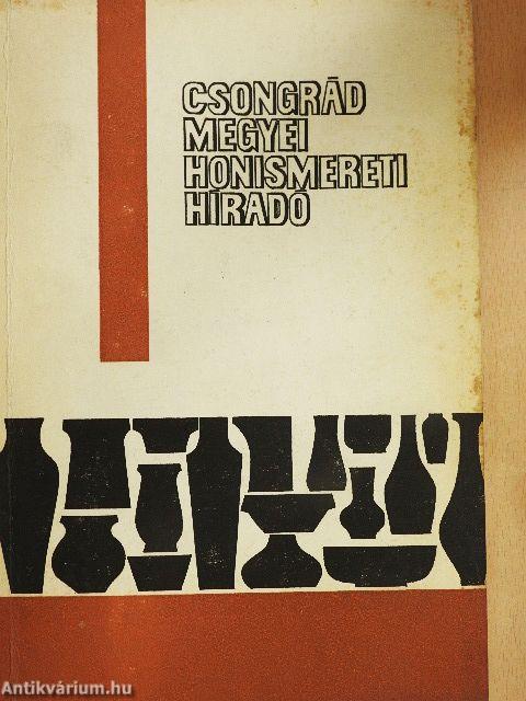 Csongrád megyei honismereti híradó 1988