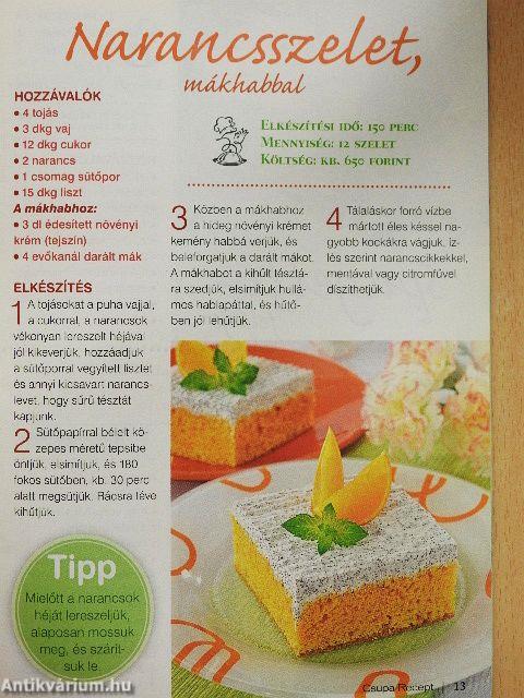 Csupa Recept  2014-2019. (vegyes számok) (15 db)