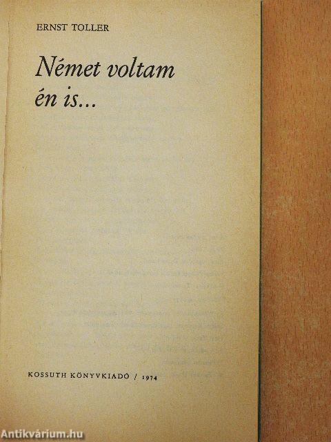 Német voltam én is...