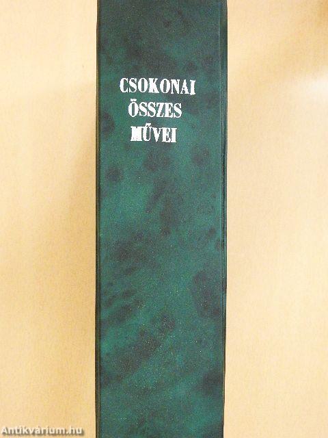 Csokonai Vitéz Mihály összes művei