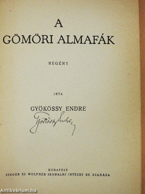 A gömöri almafák