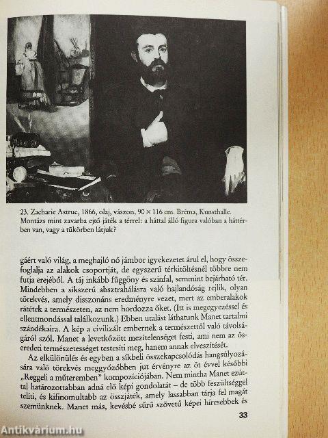 Manet: Reggeli a műteremben
