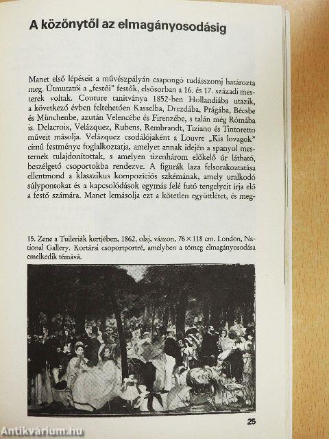 Manet: Reggeli a műteremben