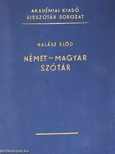 Német-magyar szótár