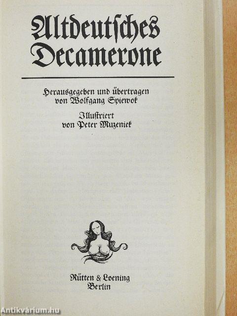 Altdeutsches Decamerone