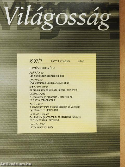 Világosság 1997. július