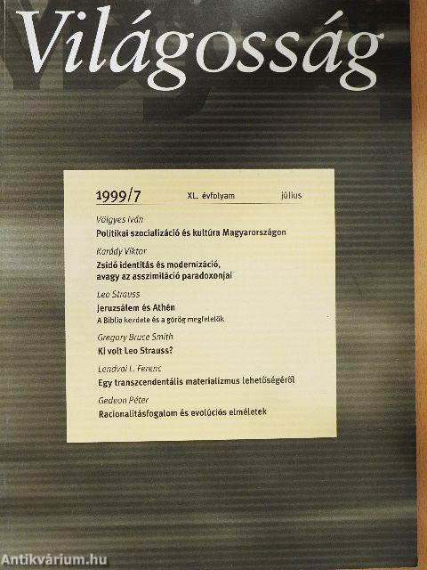 Világosság 1999. július