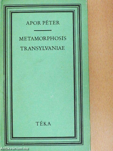 Metamorphosis Transylvaniae