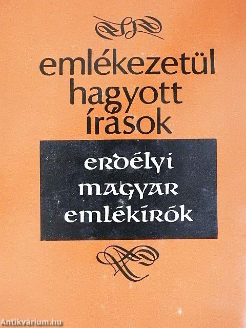 Emlékezetül hagyott írások