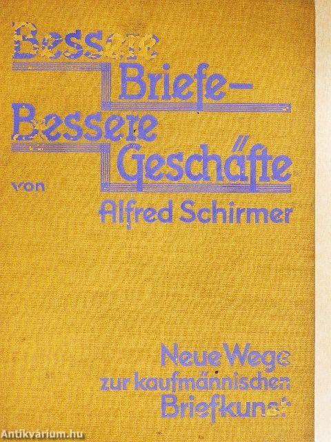 Bessere Briefe - Bessere Geschäfte (gótbetűs)