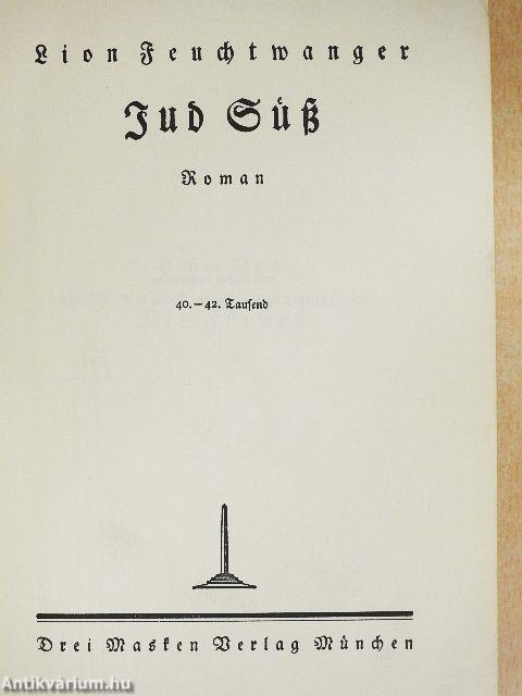 Jud Süss (gótbetűs)